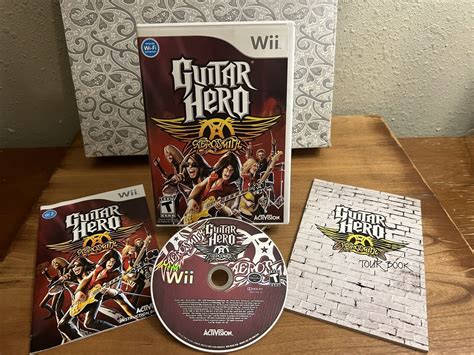 Guitar Hero Aerosmith Nintendo Wii 2008 47875953437 Ebay
