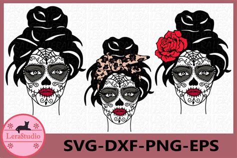 Sugar Skull Svg Girl Skull Svg Skeleton 874412