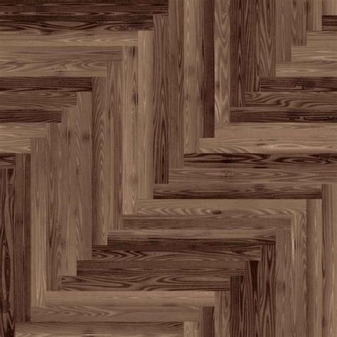 Dark Brown Wood Floor Parquet 3d Texture In Herringbone Style Bpr Free
