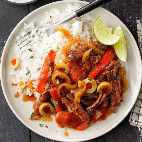 Slow Cooked Ropa Vieja Recipe How To Make It Taste Of Home