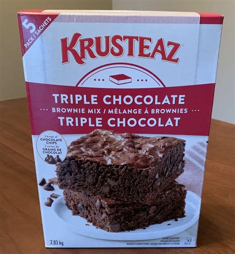 Costco Krusteaz Triple Chocolate Brownie Mix Review Costcuisine
