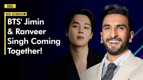 Bts Jimin To Join Ranveer Singh For A Big Event Fans Are Excited For The Biggest Team Up Youtube