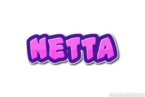 Netta Logo Free Name Design Tool Von Flaming Text