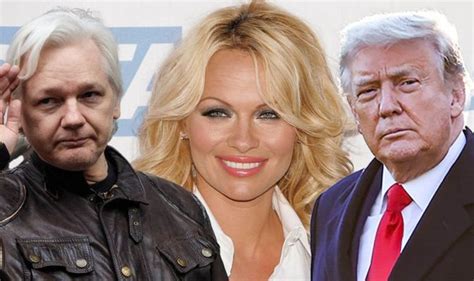 Did Donald Trump Pardon Julian Assange Pamela Anderson Hints Perfect