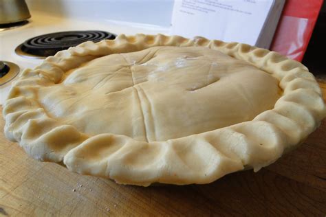 Three or four slices of cooked bacon. Food for Karen: Pioneer Woman Leftover Turkey Pot Pie:
