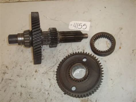 1957 Ford 641 Tractor 4 Speed Transmission Upper Top Shaft And Gears 600