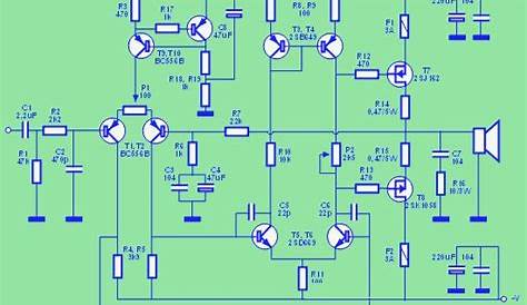 class ab amplifier circuit diagram