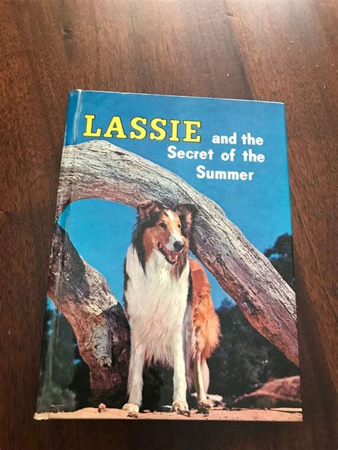 Lassie And The Secret Of The Summer Whitman Book Vintage 1958 Etsy