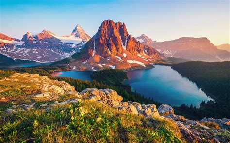 Beautiful Mountains Landscape Wallpaper For Desktop And