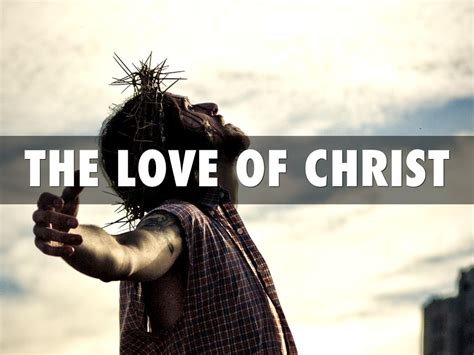 The Love Of Christ By Roger Mendoza