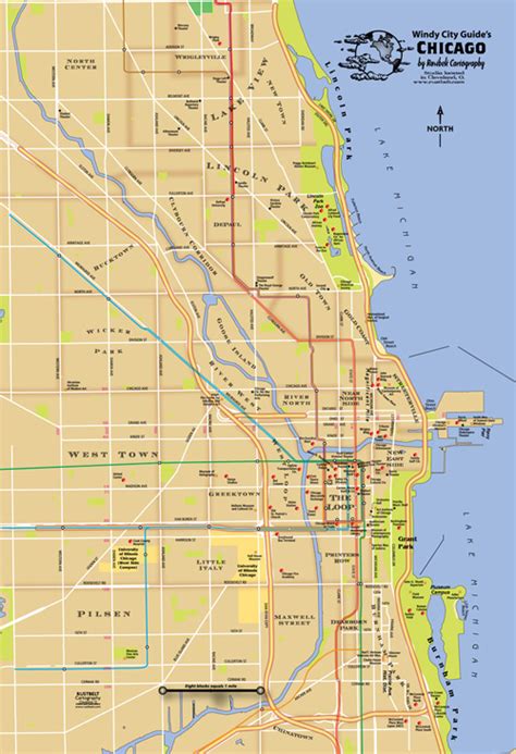 Chicago Neighborhood Map Chicago Mappery