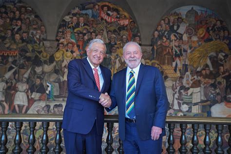 Presidente Se Reúne Con Lula Da Silva En Palacio Nacional Amlo