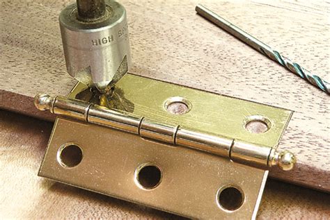 How To Center A Hinge Screw American Profile