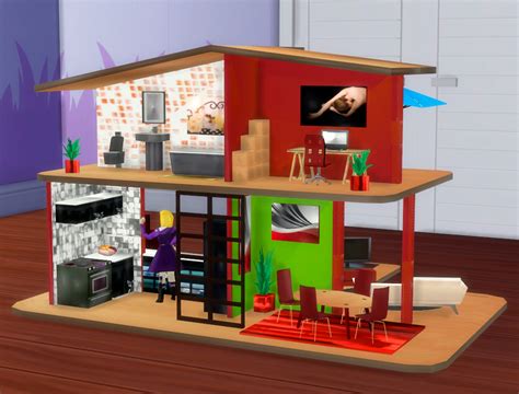 Sims 4 Juguetes Grandes Casa De Muñecas Y Mrpotato