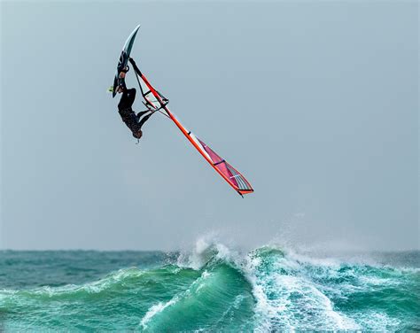 Windsurfing Sea Water Waves Sport Wallpapers Hd Desktop And