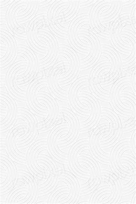 White Interlaced Rounded Arc Patterned Premium Photo Rawpixel