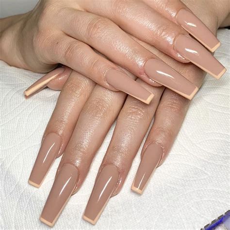 Pin By Vane On Nails Neutral Nails Acrylic Neutral Nails Ombre