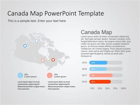 Canada Map Powerpoint Template 9 Map Powerpoint Templates Slideuplift