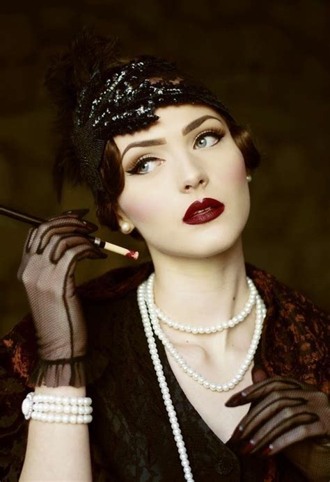 Forgotten Futures — Roaring Twenties Fashion 1920s Makeup Vintage Makeup Great Gatsby Fashion