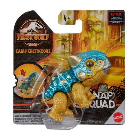 Mattel® Jurassic World Snap Squad Ankylosaurus Bumpy Dinosaur Toy 1 Ct