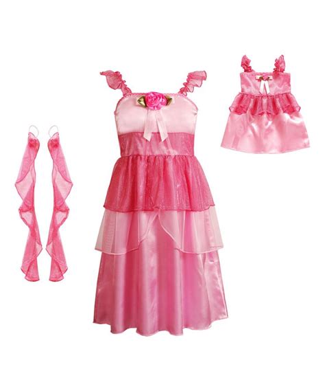 Dollie And Me Light Pink Princess Dress Set And Doll Outfit Girls Rose