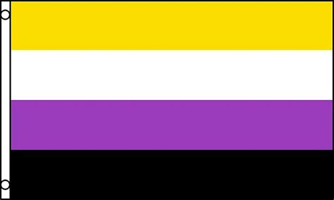 Amazon.com : Non-Binary Genderqueer Pride LGBT 5'x3' (150cm x 90cm 