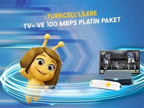 Turkcelllilere TV ve 100 Mbps Platin Paket Kampanyası