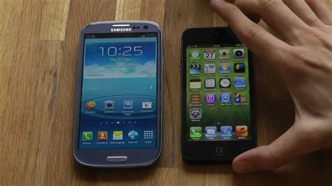 Galaxy S3 Vs Iphone 5 Boot Up Test Youtube