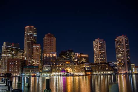 City Boston From The Seaport District Nosillysuffix