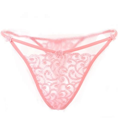 Wire Royal Embroidery Panty Sexy T Beautiful Female Thongfemale Thongs
