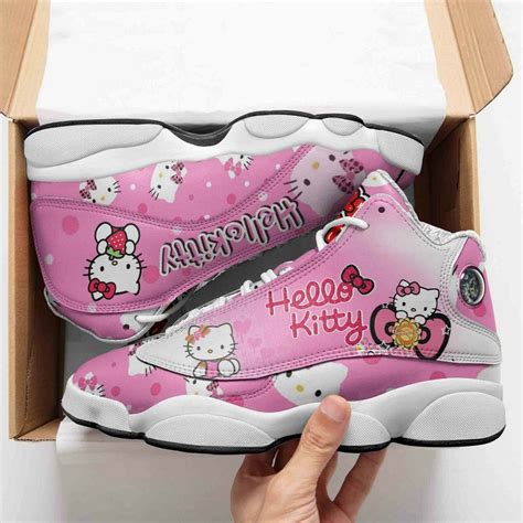 Hochwertige Hello Kitty Jordan 13 Schuhe Hello Kitty Etsy