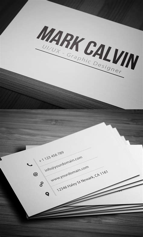 Business Cards Psd Templates Design Graphic Design Junction