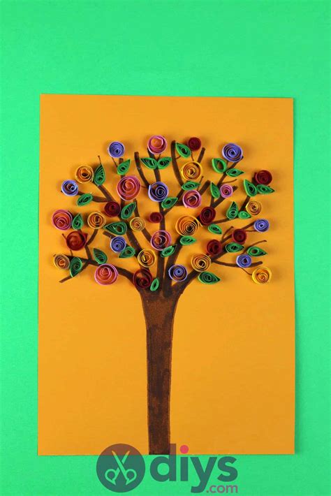 How To Make An Easy Paper Craft Tree