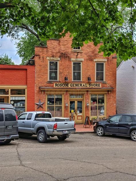 Roscoe General Store Brick Building Editorial Stock Image Image Of