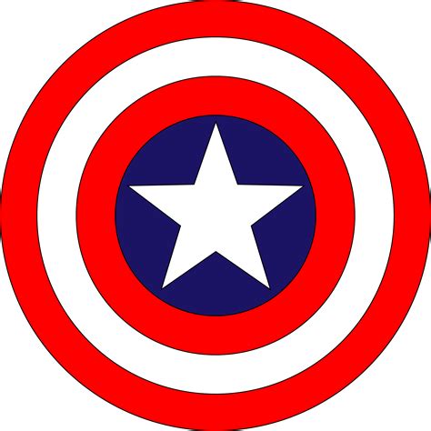 Captan America Logo Shield Captain America Logo Captain America