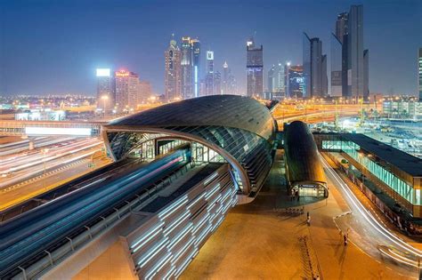 Photos Dubai Metro Worlds Longest Driverless Train System Getting