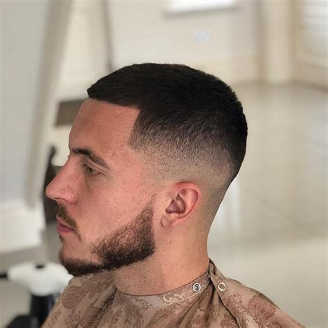 The world cup already passed by, but the attention still on the best footballer haircuts. eden hazard haircut | Mens haircuts fade, Fade haircut ...