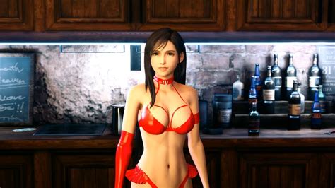 Final Fantacy Remake Tifa Sexy Red Love Me Cosume Ff Remake Tifa