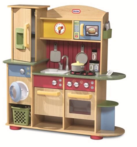 Little tikes first oven realistic pretend play appliance for kids play kitchen. Kids Kitchens: Little Tikes Cookin Creations Premium Wood ...