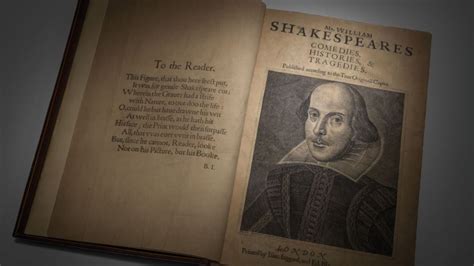 La première collection de pièces de théâtre de William Shakespeare se