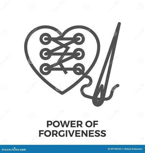 Power Of Forgiveness Vector Illustration 89756242