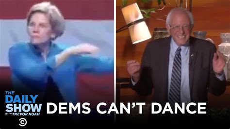 the democratic candidates can t dance the daily show youtube