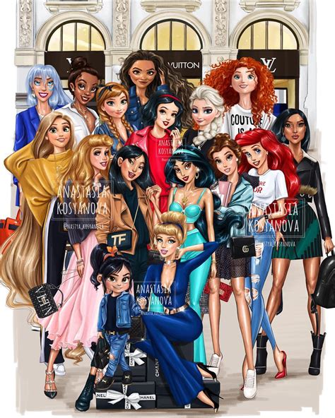 Fotos De Las Princesas De Disney Convertidas En Modelos Fashionistas