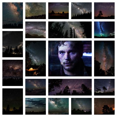 Peter Quill Star Lord Starry Sky Aesthetic Collage Rm Disney