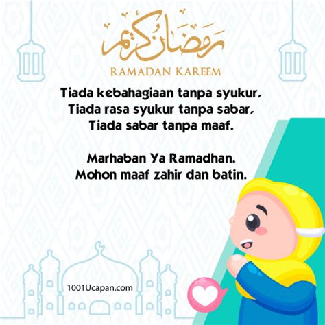 35 Ucapan Ramadhan Kareem Dan Selamat Berpuasa 1001 Ucapan
