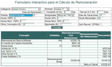 C Lculo Para El Pago De Las Vacaciones