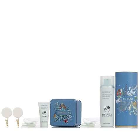 Liz Earle The T Of Great Skin Cleanse And Polish Collection Qvc Uk