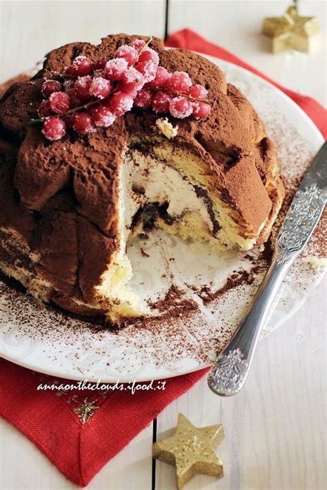 Zuccotto di pandoro al tiramisù e Nutella Ricetta golosissima Anna On The Clouds Mini