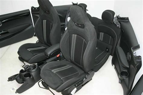 Mini John Cooper Works Sportsitze Seats Dinamica Stoff Carbon Black F56