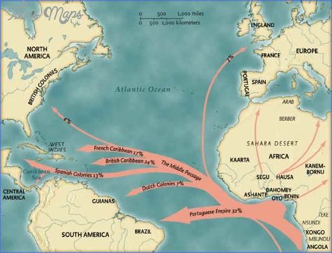 Atlantic Map World